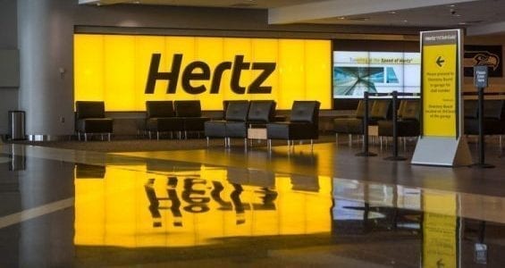 Hertz rent a car airport
