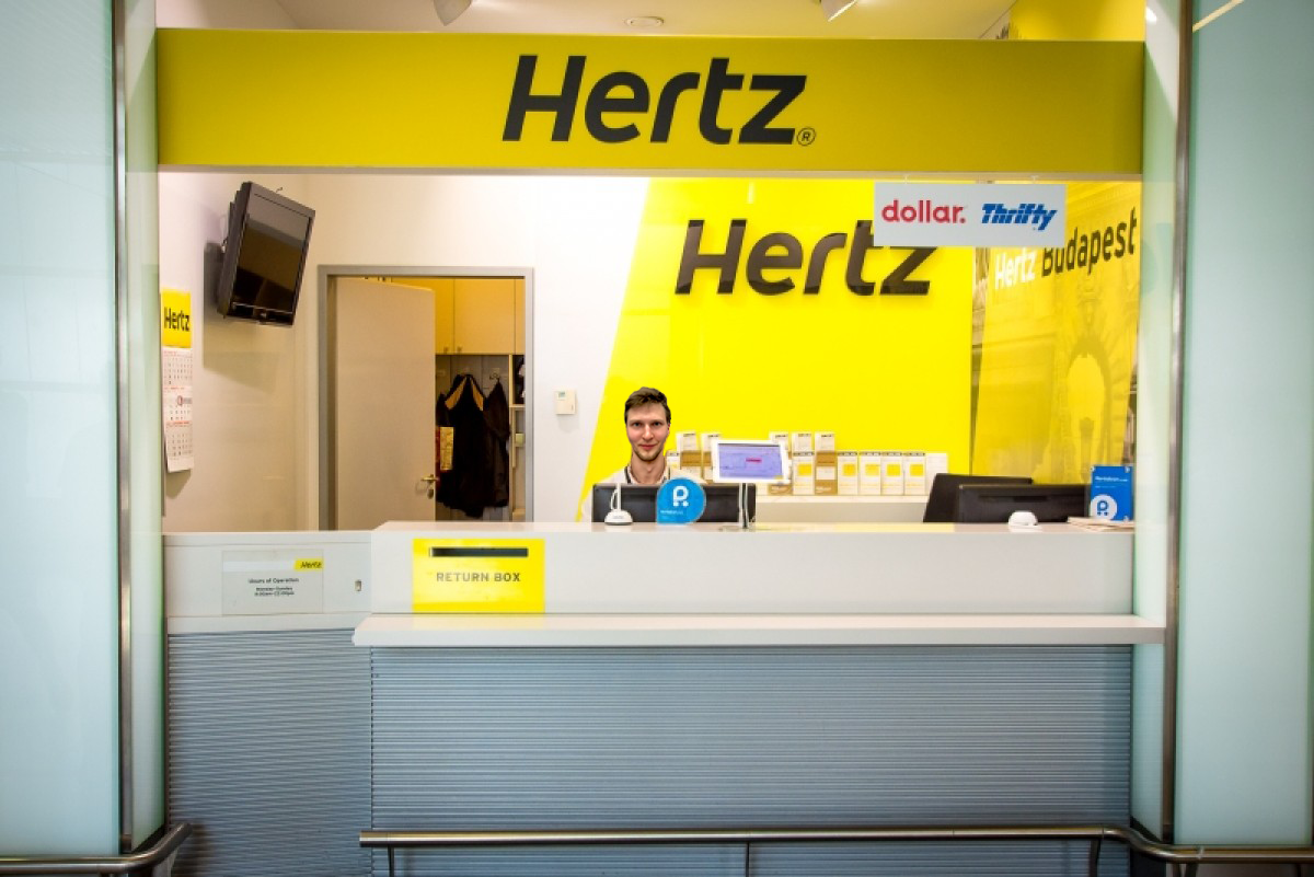 Hertz airport remodel